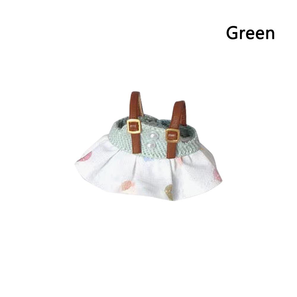 Handmade Jeans Strap Skirt Kids Toys  for 1/12 BJD Dolls/for 1/11 OB11 Dolls/for GSC YMY Doll