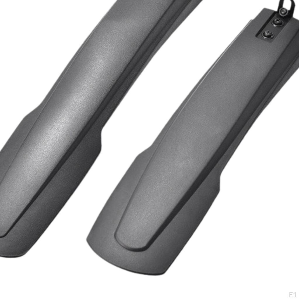 2x Bicycle Fender Accessory Simple Installation Decoration Against Splashing Water Dirt Adjustable