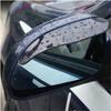 2 szt. Uniwersalne lusterko wsteczne samochodowe przeciwdeszczowe brwi Auto Car Rear View Side Rain Guard Snow Guard Shade Protector Cover dla Forda
