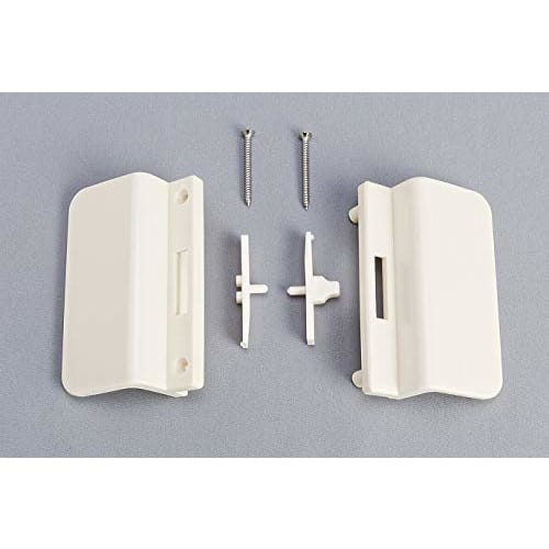 Panasonic GRYGD528110Z Square Handle with Knob for Bi-Folding Doors (Off-White) - Resin - Parts Shop