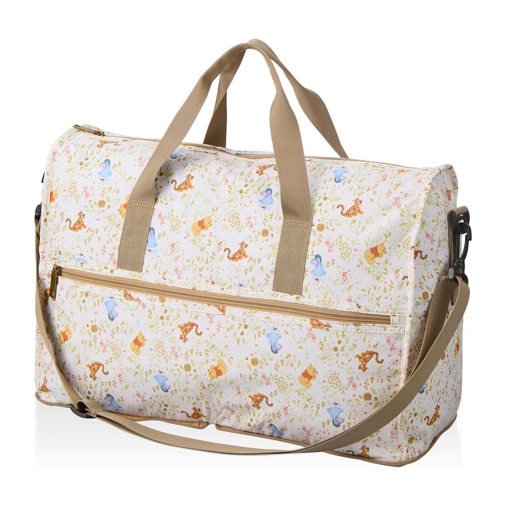 Siffler Disney Pooh Foldable Boston Bag 23L - Lightweight Travel Carry-On