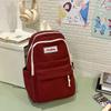 School bag high value Korean version of the college style junior high school student school bag casual lightweight backpack large