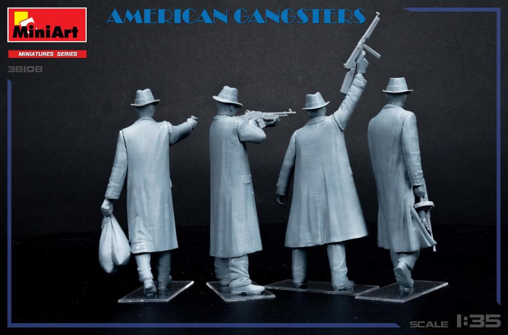 Miniart Amerikanischer Gangster Plastikmodell MA38108 1/35 (Person)