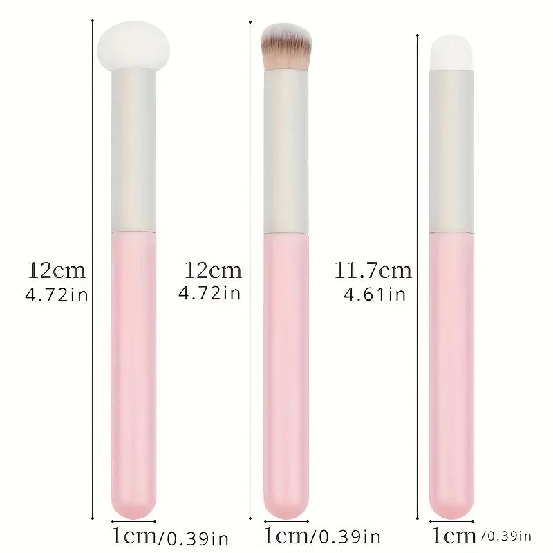 1/3PCS Concealing Puff Mushroom Sponge Makeup Brush for Concealer Foundation Extension Beauty Cute Tool Women Salon Necessaries