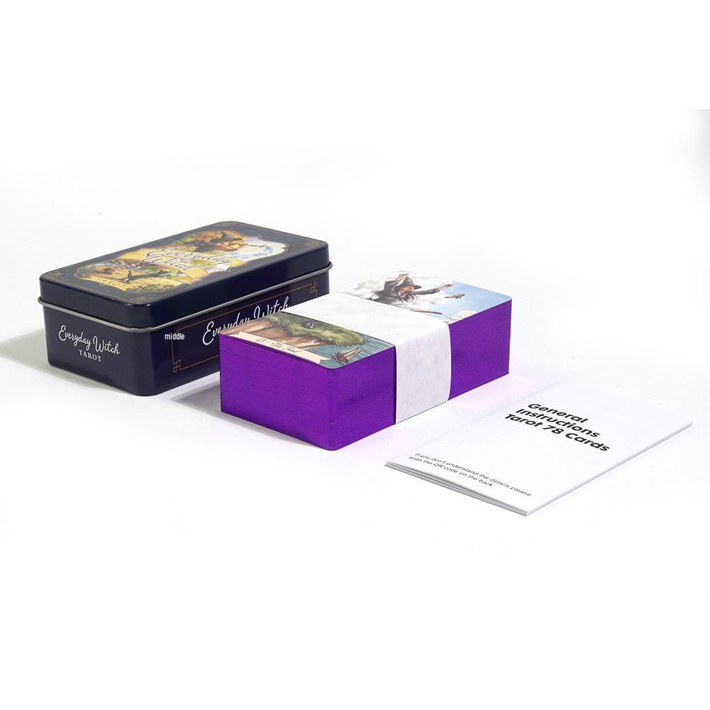 Lucid Dreams Tarot In Gold Stamped Tin Box - Premium Tarot Cards Set