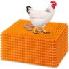 Eggs Laying Pad for Chicken Pack of 6 Plastic Nesting Mats Washable Reusable Poultry Backyard Nesting Essentail