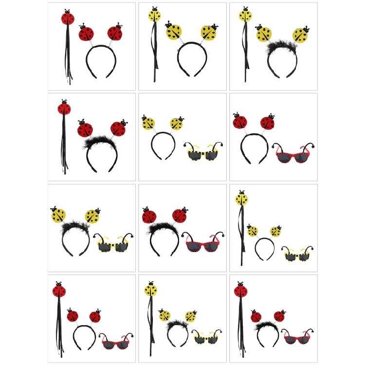 Lady Bugs Costume Accessories Lady Bugs Costumes Lady Bugs Halloween Costume Halloween Dress up Cosplay Props Adult Kid