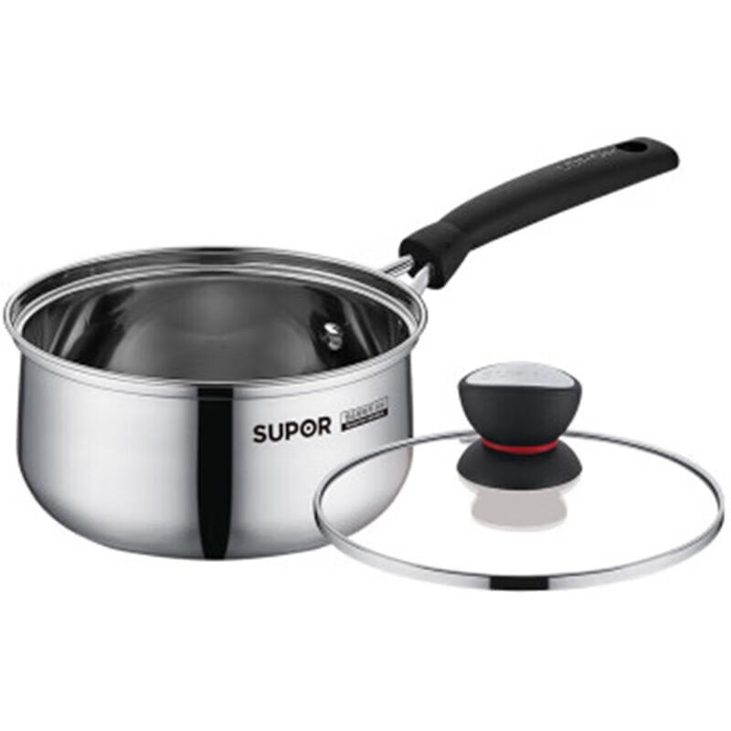 Supor Little Red Circle 16cm Stainless Steel Pot