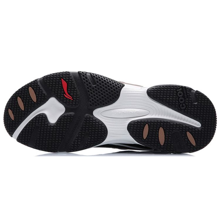 Li Ning Star Cloud Fabric Synthetic Leather Shock Absorbing Non-Slip Wear-Resistant Breathable Lightweight Low-Top Sports Casual Shoes AGCR005-6
