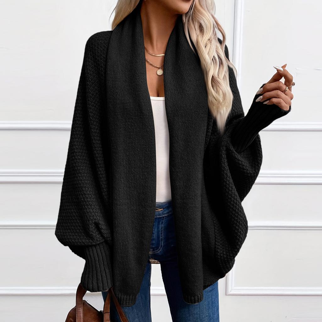 Womens Oversized Cardigan Sweaters Open Front Knit Casual Long  Sleeve Fall Sweater Coats