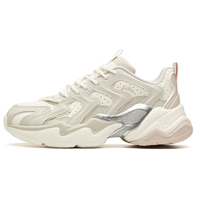 

Anta Full Score Low Top Dad Shoes White Women Sneakers 122018882-8 38