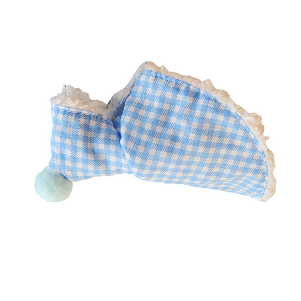 Warm Plaid Bird Cape for Parrots and Budgies Warm Cloak Winter Outfit for Small Pet Birds Easy to Wear and Clean