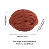 Chunky Chenille Yarn Soft Fluffy Bulky Yarn for Hand Knitting Blanket DIY Craft Projects Home Decor