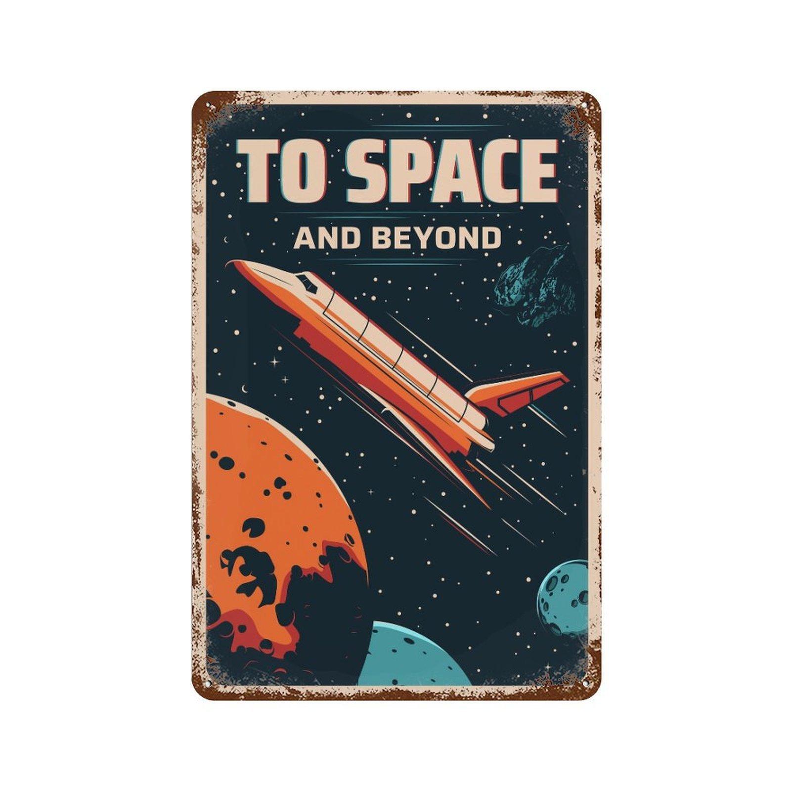 

1PC Vertical Vintage Metal Tin Sign, Rustic Patina Poster, 20x30cm or 30x40cm, Retro Wall Decoration for Living Room Cafe Bar Garage Restaurant 20*30CM