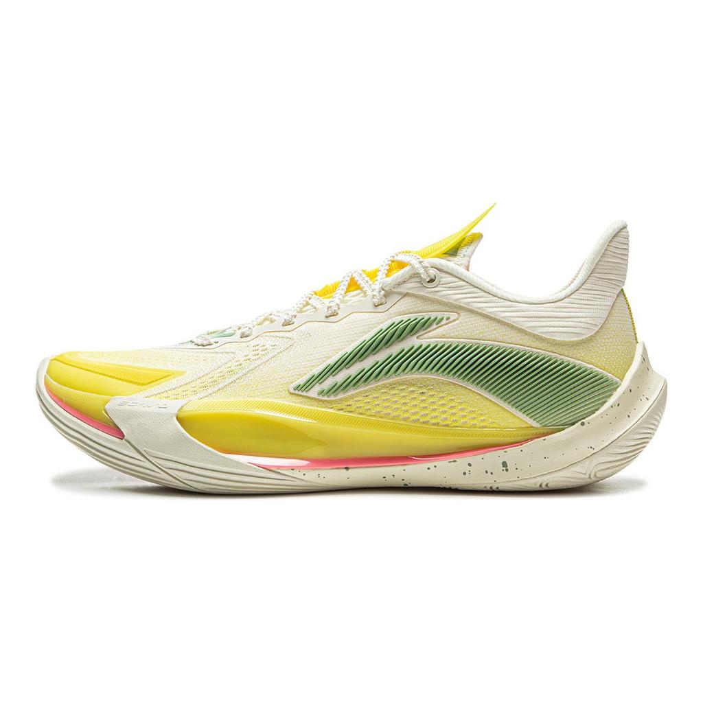 Li Ning Sonic 13v2 Dämpfend Rutschfest Abriebfest Atmungsaktiv Rückprall Grip Niedrig geschnittene Basketballschuhe Herren ABAV075-4