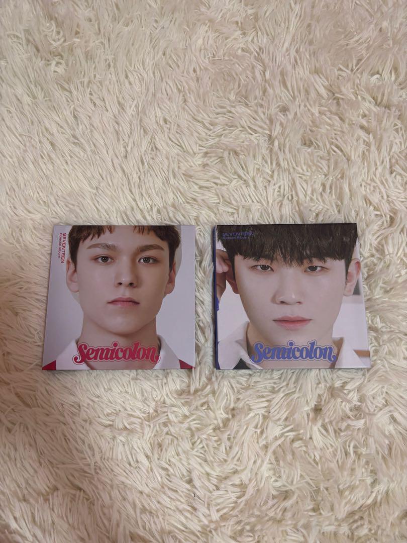

[USED] SEVENTEEN Semicolon WOOZI VERNON