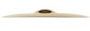 MEINL Cymbals Byzance Brilliant Series Ride Cymbals Heavy Hammered Ride 22" B22HHR-B []