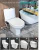 Non-Electric Bidet Hot Bidet Warm Water for Toilet Seat- Nozzle Dual Adjustable Water Pressure Self Toilet Seat Cleaning Cold