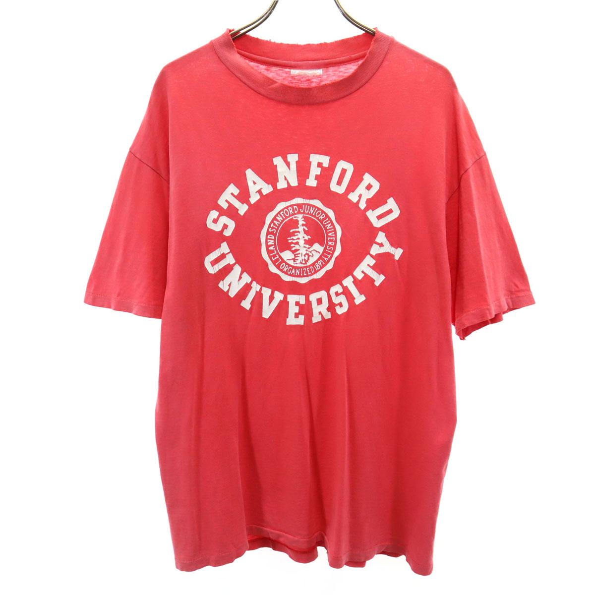 

Hanes 80s 90s BEEFY-T USA made old Short sleeve T-shirt L Single stitch Men s Used