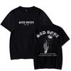 Junior H Las Flores Tee Sad Boyz Tour Merch Print T-shirts Summer Women Man Fashion Casual Short Sleeve