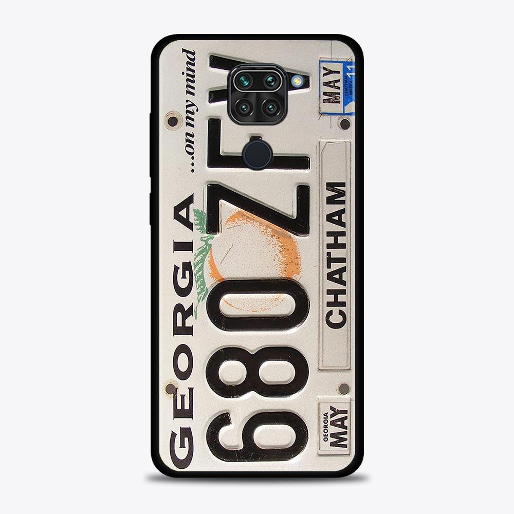 Case For Xiaomi Redmi Note 11S 11 10 8 Pro 8 8T 9 9T 9S 10 for Redmi K50 K40S K40 10 9A 9 Retro Funny License Plate Number Car