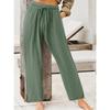 Pantaloni da donna Pantaloni casual estivi Pantaloni da donna tinta unita Pantaloni da casa
