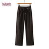 YUZHAOLIN Women's Loose Straight Leg Drawstring Pants