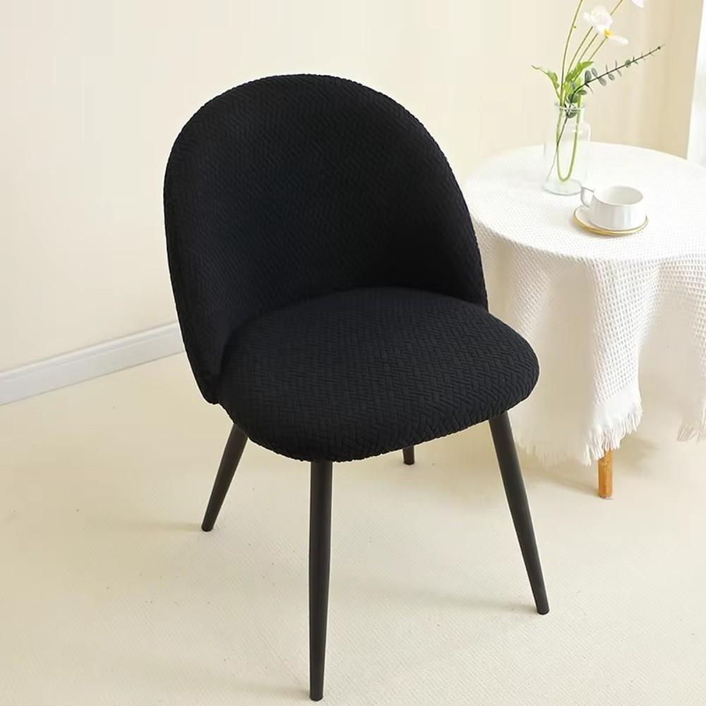 Anti-slip Integrated Seat Cover Curved Duckbill Stool Slipcover  for Home Banquet Wedding