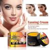 2pcs Tanning Gel - Intensive Tanning Accelerator Cream Soft Brown Tanning Gel - Intensive Tanning Luxe Gel, Natural Carrot Oil Effective In Sunbeds &