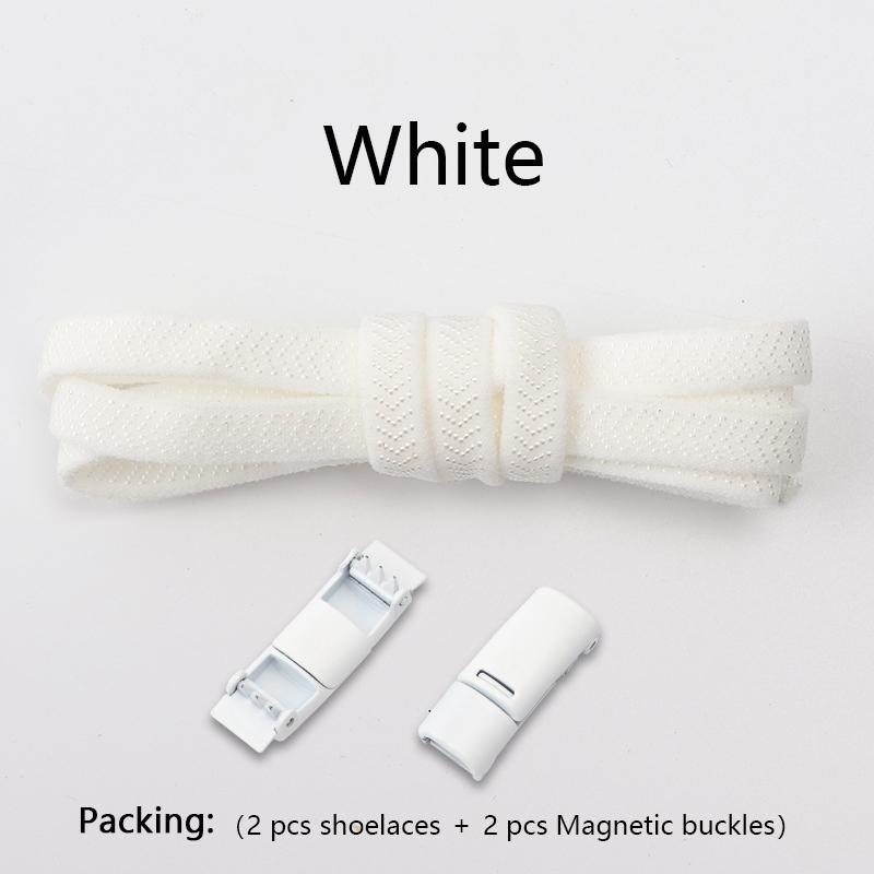 No Tie Shoelaces Magnetic Shoe Laces Clip Without Ties Shoelace Flat Elastic Laces for Sneakers Rubber Laces Stretch Shoestrings