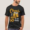 Cheers Beers To My 60 Year Old Birthday Funny 60th T Shirt Vintage Versatile Slightly Unisex Stylish Homme
