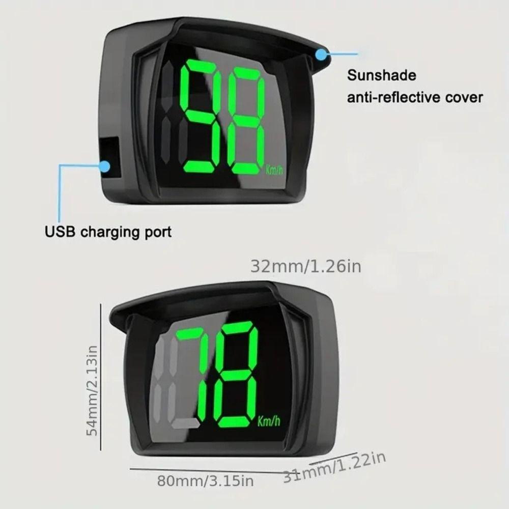 Plug&Play HUD Car Head Up Display Universal Vehicle Speed Meter  Speed Meter
