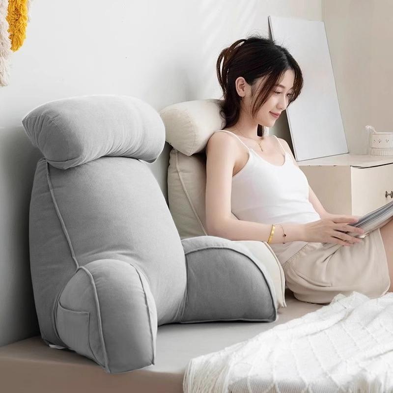 Headboard Pillow Reading Large Bolster Backrest Positioning Support Body Wedge Sleeping Pillow for Bed Headboar Home Accessories