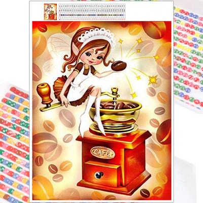 5D Diamond Painting Elves Full Round Drill Mosaic Diamond Embroidery Cartoon Cross Stitch Kits Home Decor Home Decor