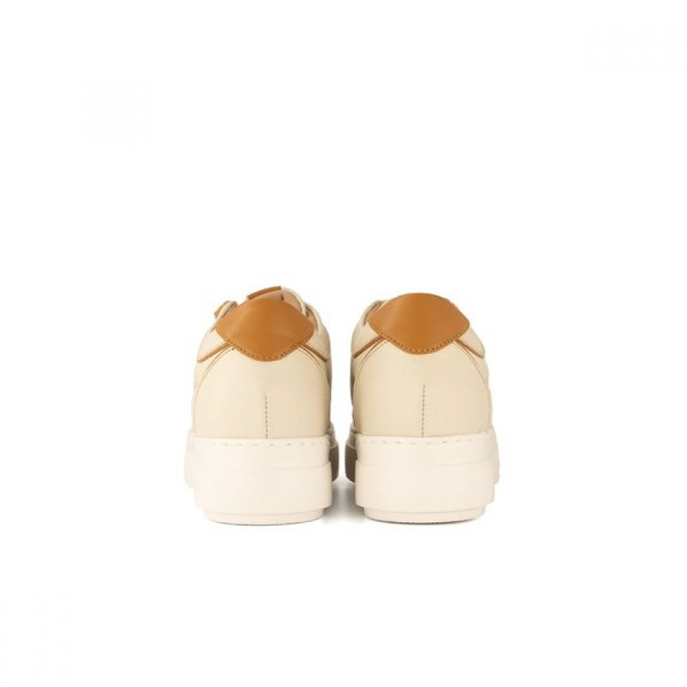 Daks 7cm Height Increasing Sneaker Light Beige Dlf412ga31