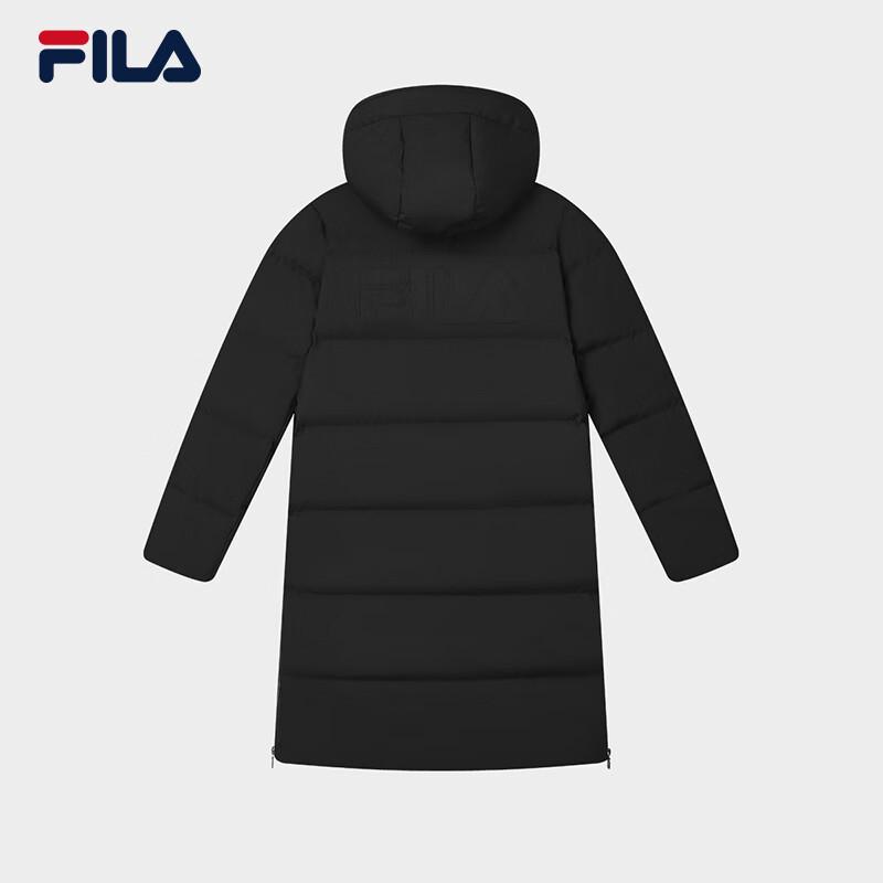 FILA Men's Long Hooded Down Jacket