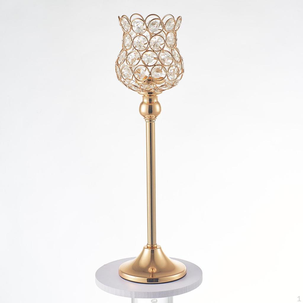 Candle Holder Anniversary Wedding Dinner Table Flameless Candelabra Pillar Candlesticks Home Modern