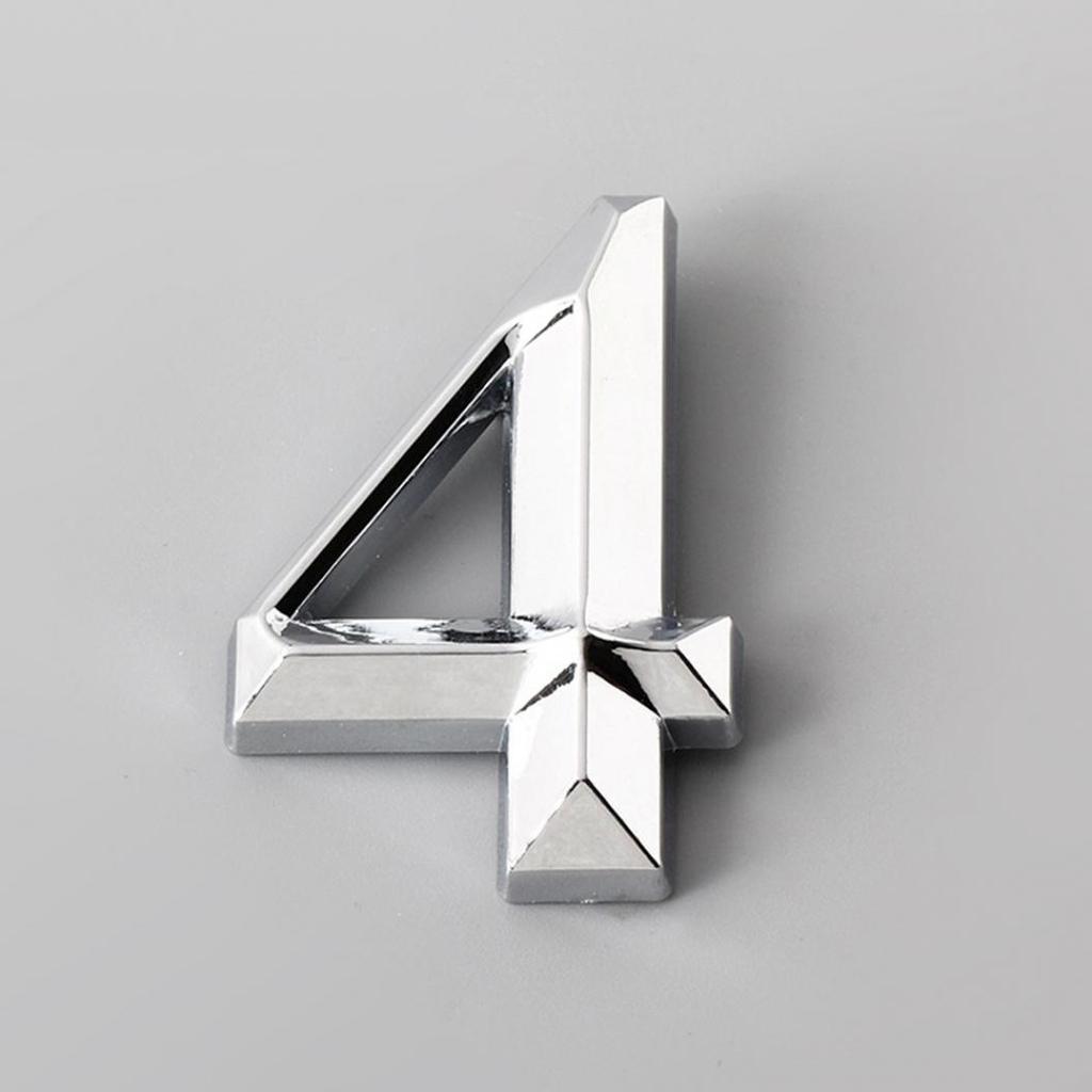 Plated House Door Plaque Address Number Digit Figure Plate Sign Office Address Hotel Home Decor