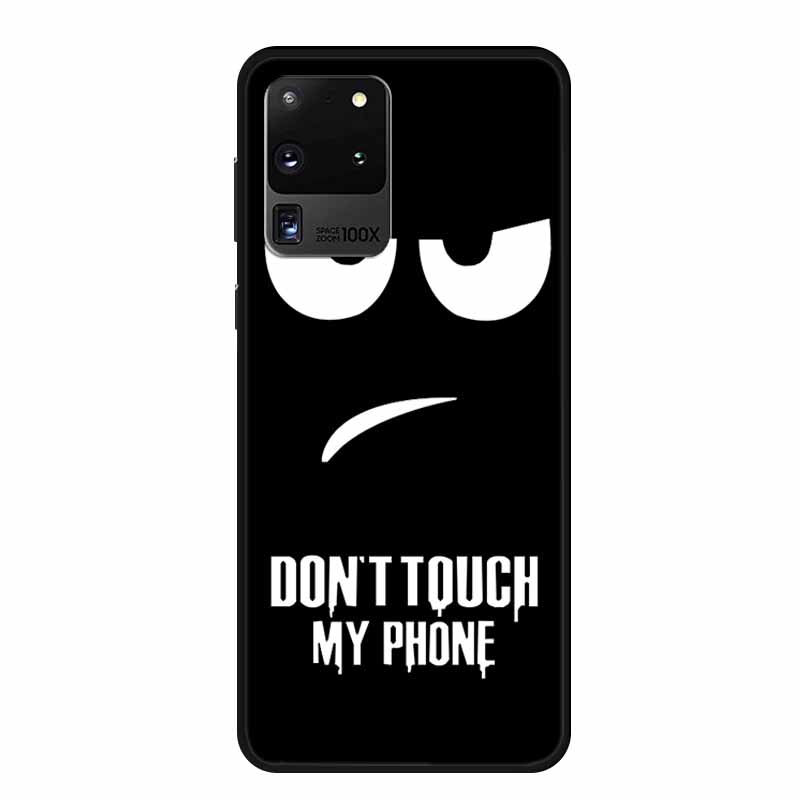 For Samsung S20 Ultra 5G Phone Cases Animals TPU Soft Silicone Back Cover for Samsung Galaxy S20 Ultra LTE 5G Funda Bumper Coque