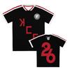 MCR La Gira The Black Parade 2026 Camiseta de Fútbol My Chemical Romance Camisetas Unisex Streetwear Manga Raglán Camisetas de Moda