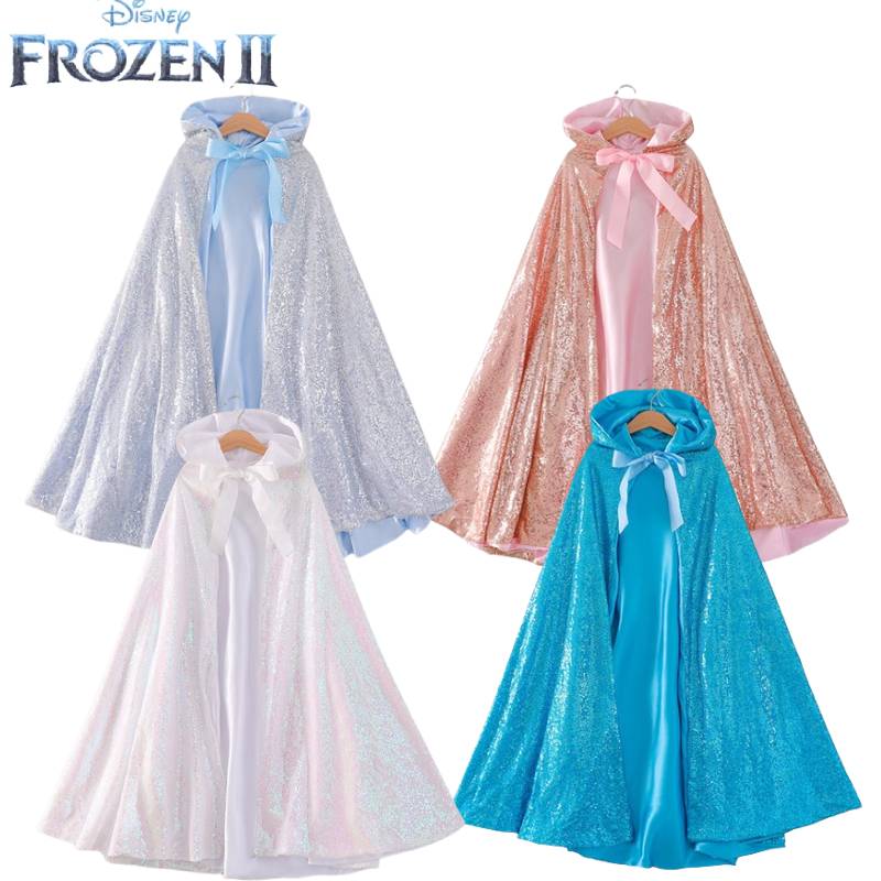 Frozen Cloak Cosplay Costumes Children Cape Stage Performance Halloween Party