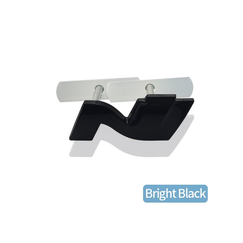 CMQW3 N N LINE Emblem METALL Heckklappe Auto Kühlergrill Abzeichen Aufkleber Für Hyundai I10 I20 I30 I40 IX20 IX35 Tucson Solaris Azera Zubehör