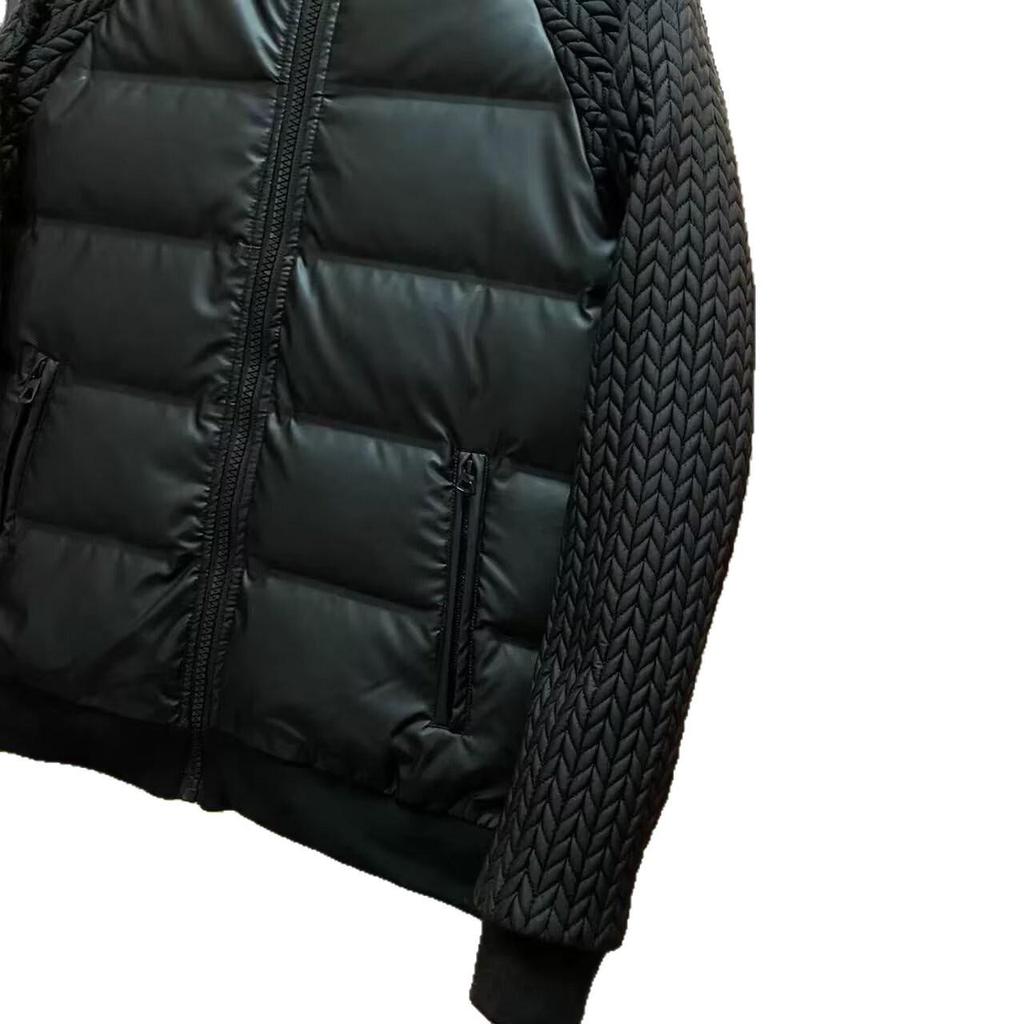 Men's Hooded Cotton Jacket - Trendy Autumn/Winter Lightweight Versatile Couple Style Patchwork Short Coat