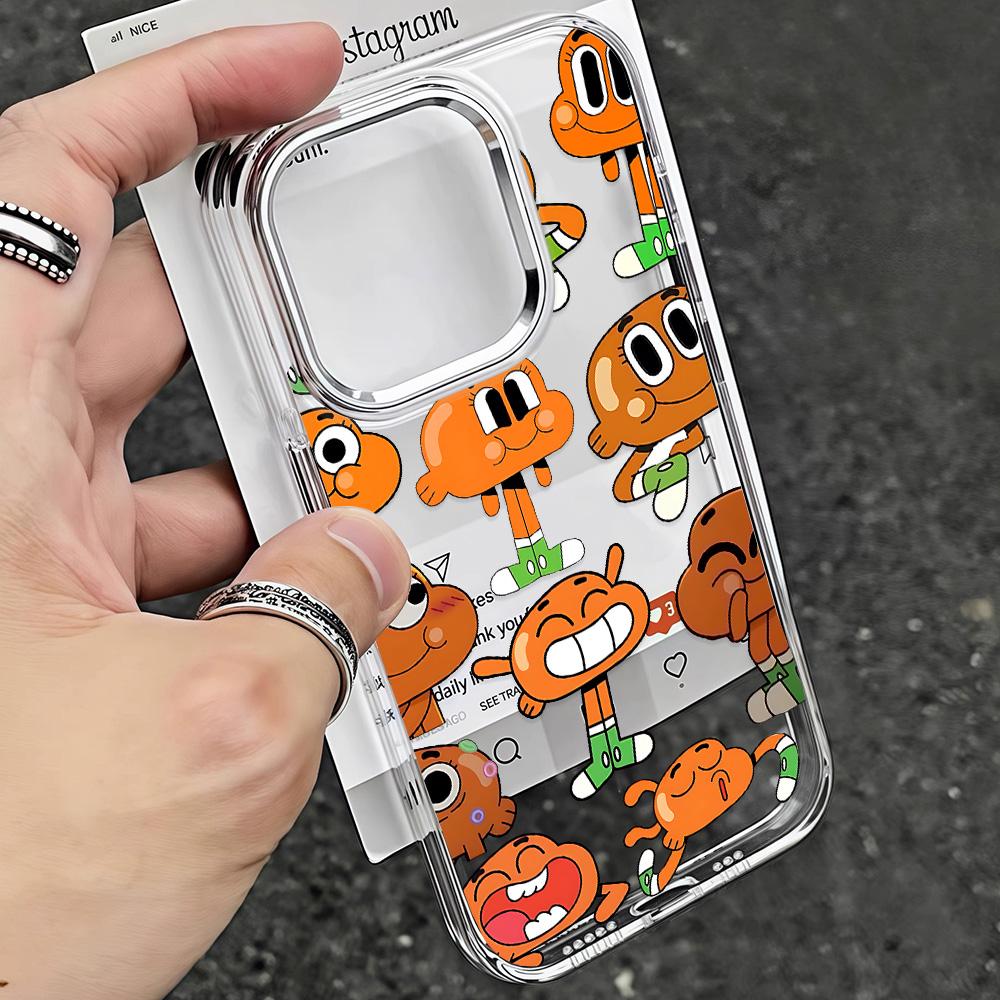 Cartoon Amazing WorldS G-GumballS Phone Case For Samsung Galaxy S25 S24 S23 S22 S21 S20 Note20 FE Ultra Edge Plus 4G 5G Cover