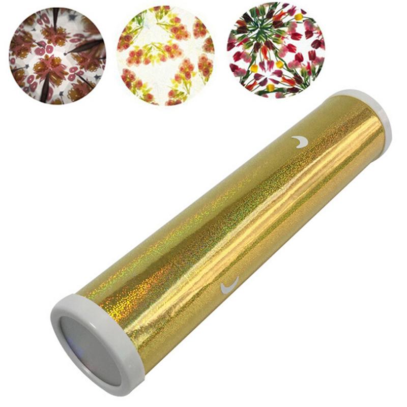 Diy Colored Rotating Kaleidoscope Kits Science Educational Craft Kid Toys