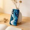 Sea Phone Case For Samsung Galaxy A73,A72,A71,A70,A53,A52,A51,Soft Silicone Black Cover