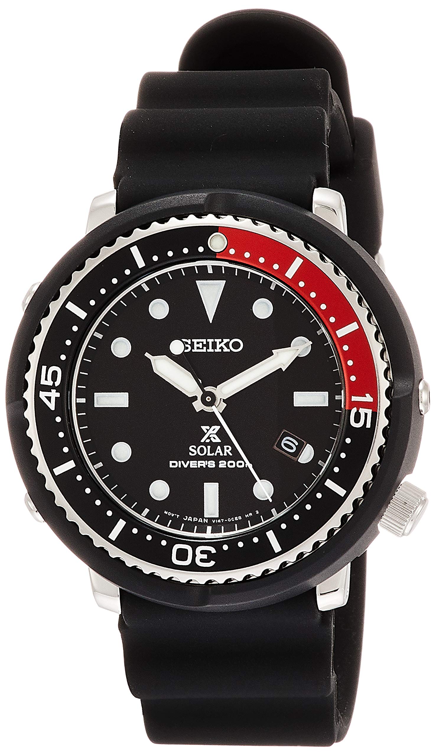 

Наручний годинник PROSPEX Solar Divers LOWERCASE Produce Limitedpieces Black Dial Outer Body Divers STBR009 Black [Seiko Watch] 2000