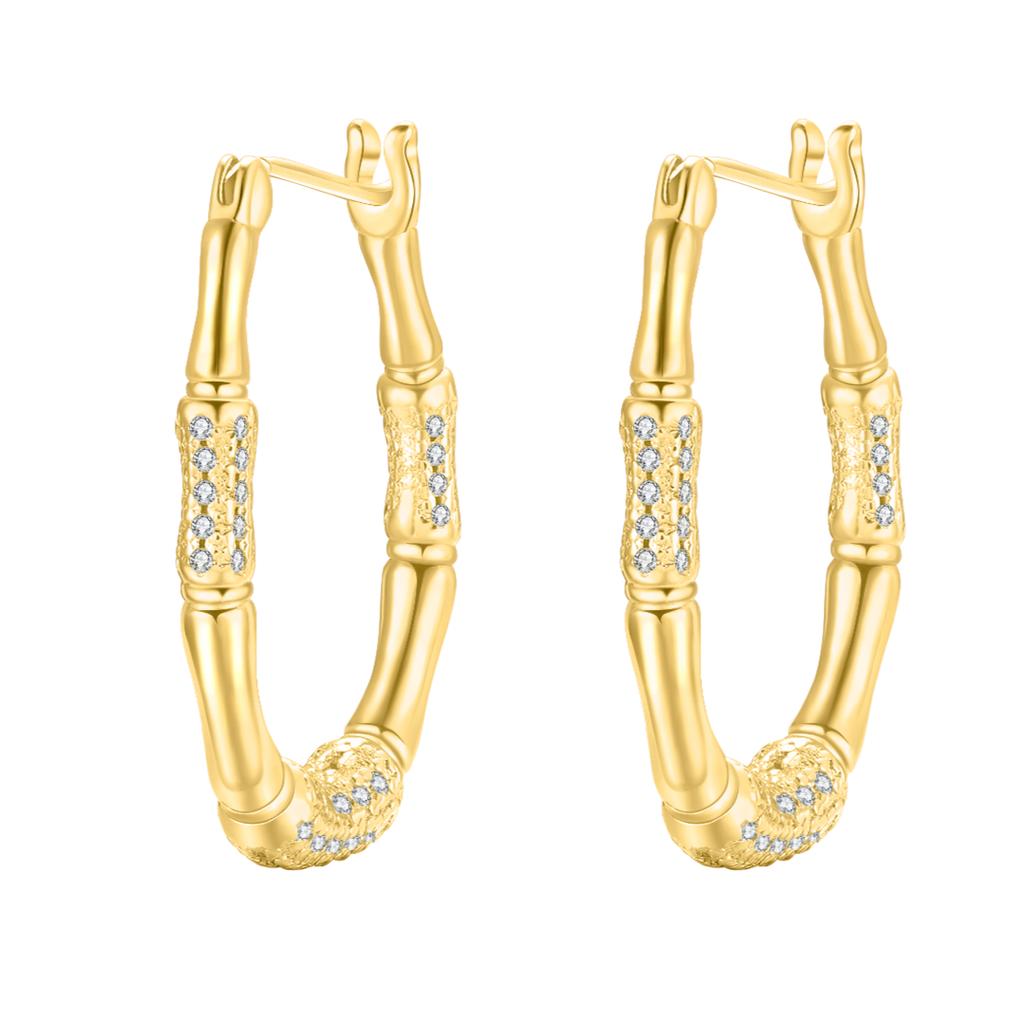 925 Silver Golden Sun Ear Rings Irregular Geometry Star Ear Jewelry Wedding Jewelry Zircon Stone Earrings for Women