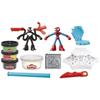 Play-Doh Spider-Man, coffret Attaque tranchante avec 2 figurines flexibles, 7 accessoires et pâte a modeler, des 4 ans, Marvel