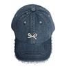 Fashion Sun Protection Bow Lace Baseball Hats Adjustable Windproof Hip Hop Hat Breathable Cowboy Sunscreen Hats Men Women